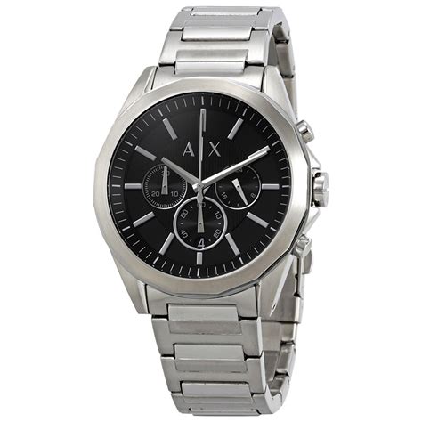 cheap armani exchange watches|all black armani exchange watch.